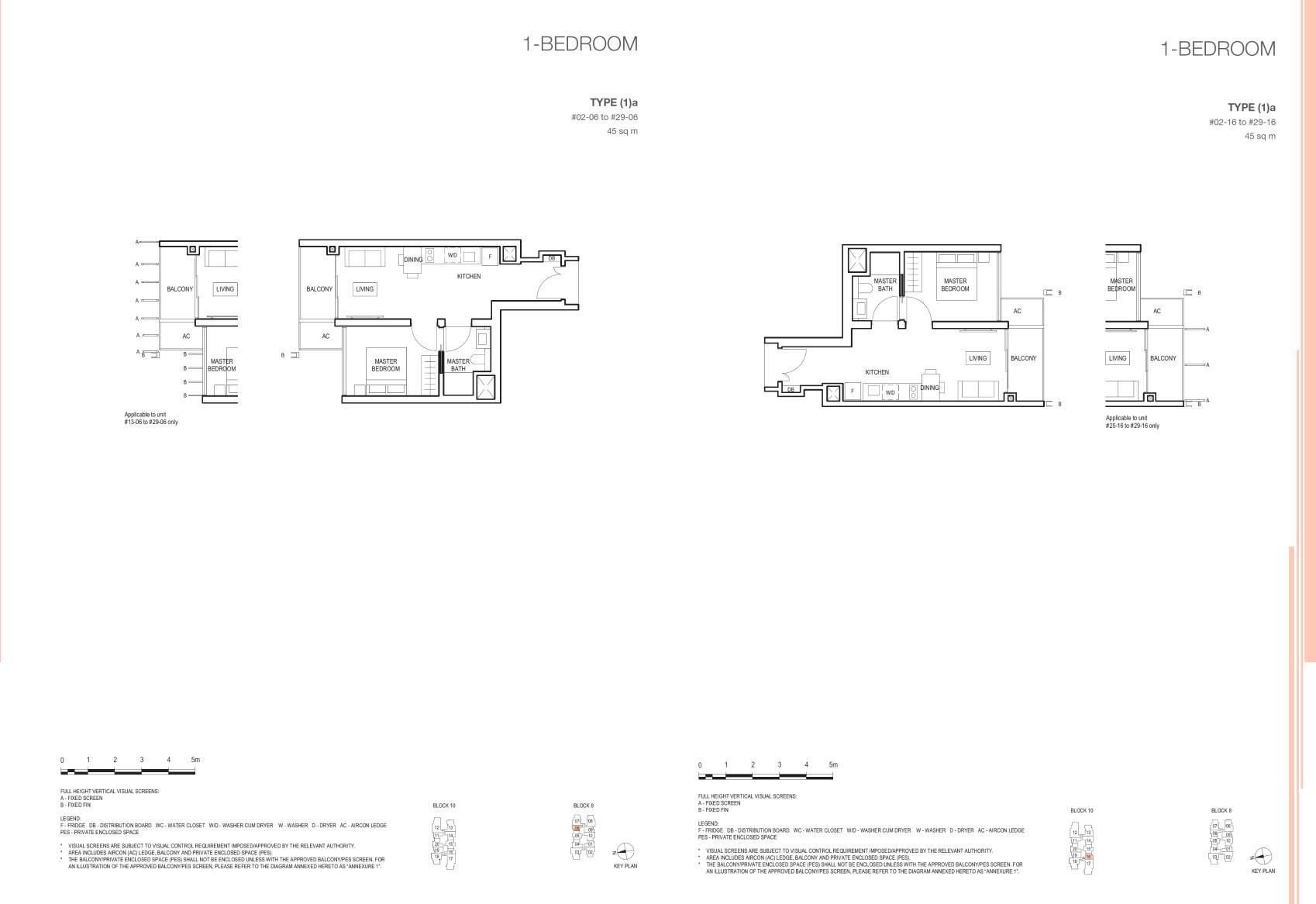 Midwood 1 Bedroom Floor Plan 1
