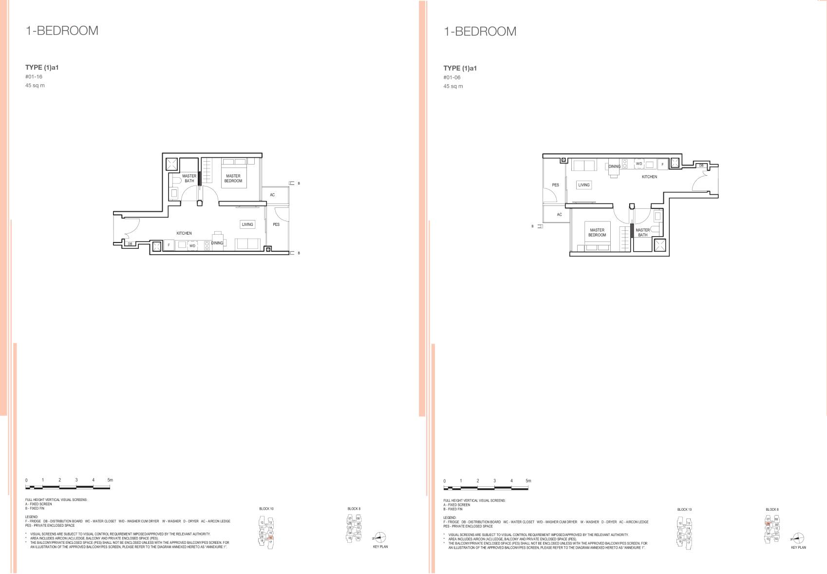 Midwood 1 Bedroom Floor Plan 2