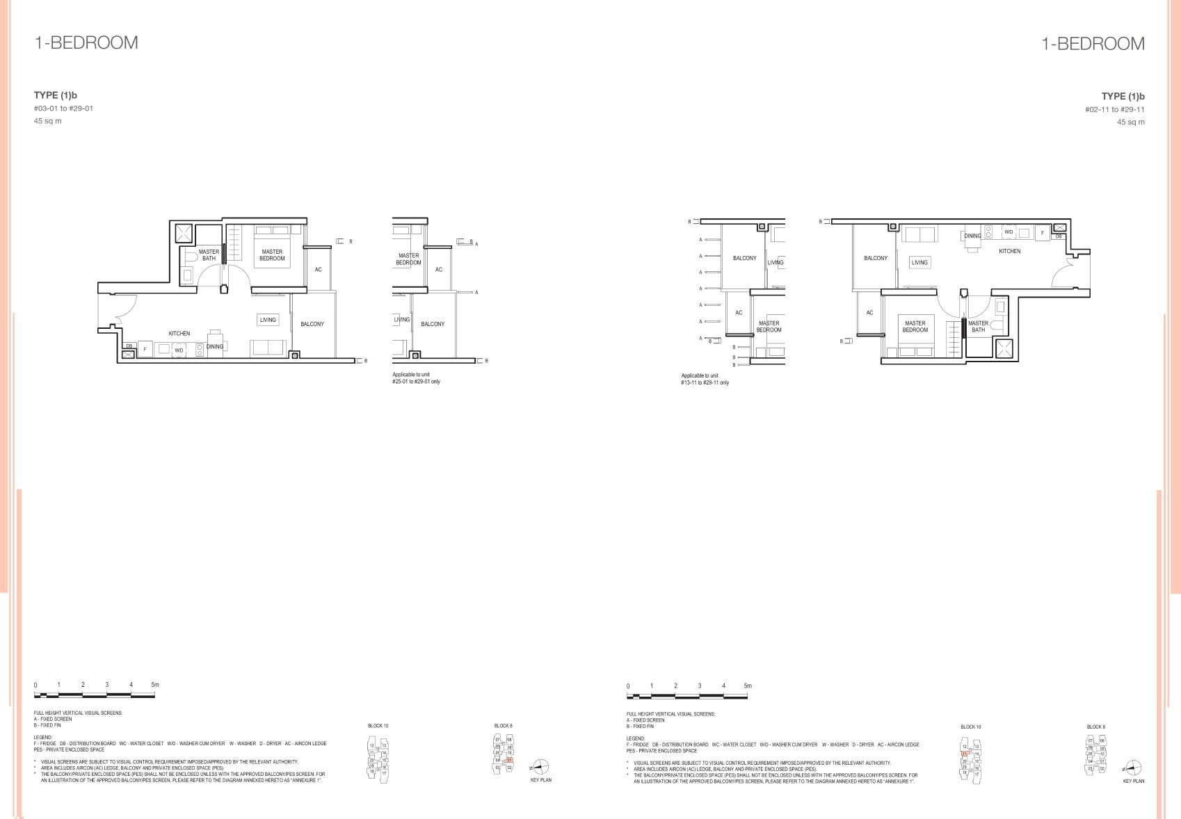 Midwood 1 Bedroom Floor Plan 3